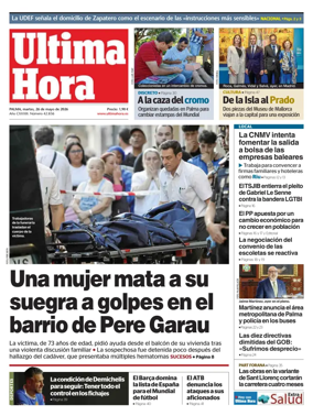Cover of Ultima Hora
