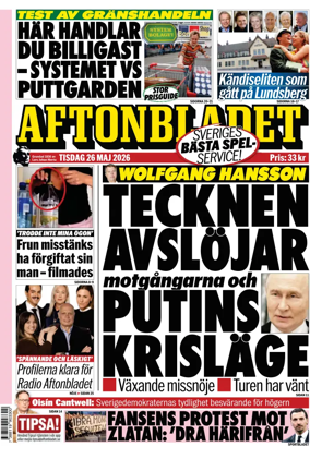 Cover of Aftonbladet