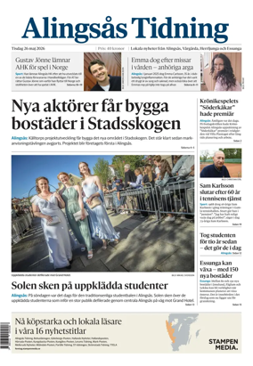 Cover of Alingsas Tidning