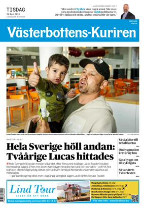 Cover of Vasterbottens-Kuriren