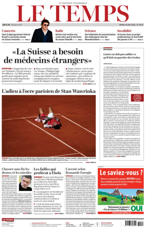 Cover of Le Temps