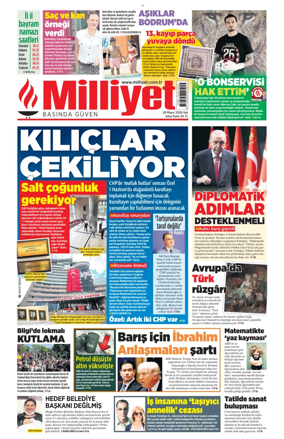 Cover of Milliyet