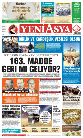 Cover of Yeni Asya