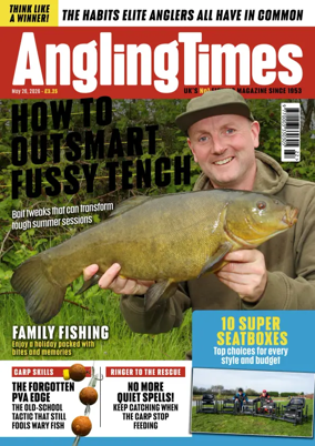 Cover of Angling Times (UK)