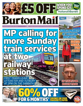 Cover of Burton Mail