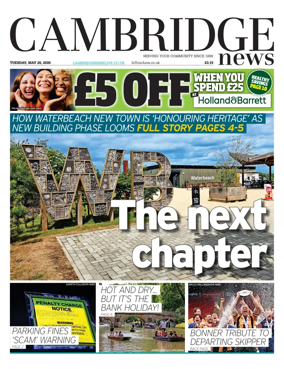 Cover of Cambridge News