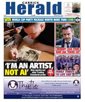 Cover of Carrick Herald