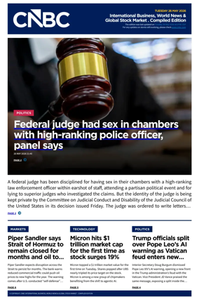 Cover of CNBC