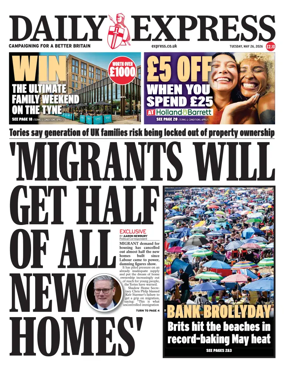 Cover of Daily Express