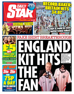 Cover of Daily Star