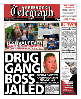 Cover of Greenock Telegraph