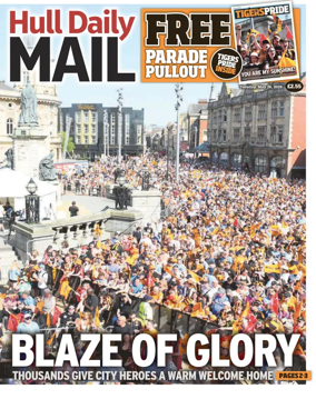 Cover of Hull Daily Mail