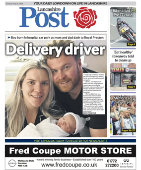 Cover of Lancashire Evening Post