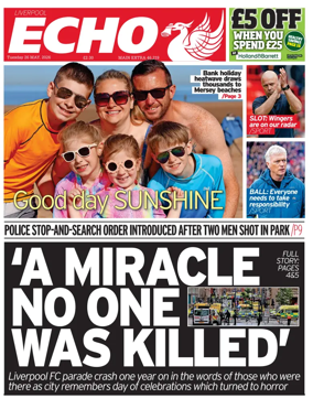 Cover of Liverpool Echo