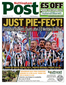 Cover of Nottingham Post