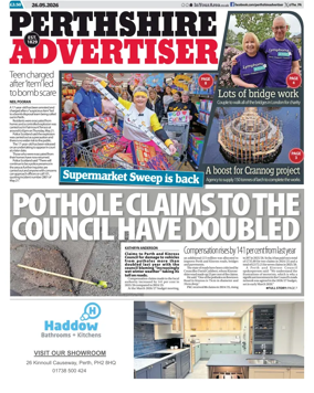 Cover of Perthshire Advertiser