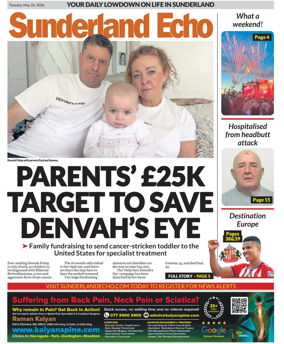 Cover of Sunderland Echo
