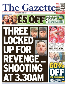 Cover of Teesside Evening Gazette