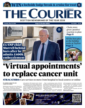 Cover of The Courier & Advertiser (Angus and Dundee)