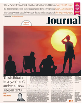 Cover of The Guardian e-paper Journal