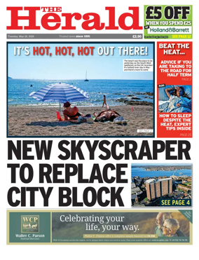 Cover of The Plymouth Herald