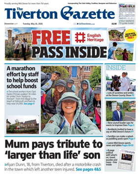 Cover of The Tiverton Gazette