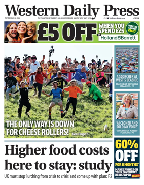 Cover of Western Daily Press