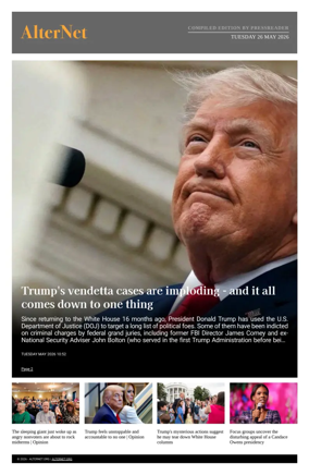 Cover of AlterNet