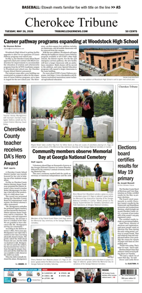Cover of Cherokee Tribune