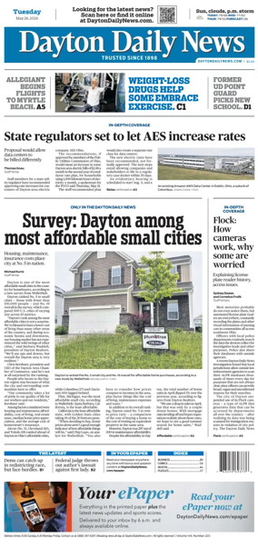 Cover of Dayton Daily News