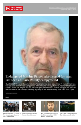 Cover of East Idaho News