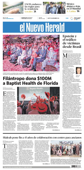 Cover of El Nuevo Herald