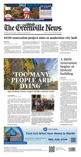 Cover of The Greenville News