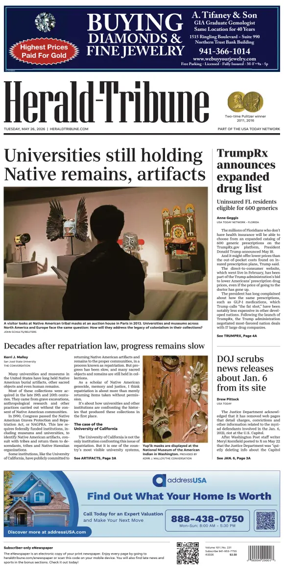 Cover of Herald-Tribune