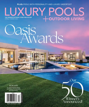 Cover of Luxury Pools Magazine