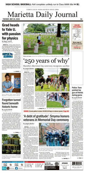 Cover of Marietta Daily Journal
