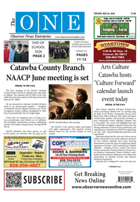 Cover of Observer News Enterprise