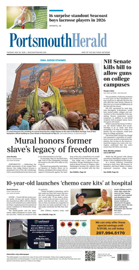 Cover of Portsmouth Herald