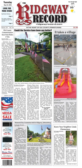 Cover of Ridgway Record