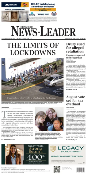 Cover of Springfield News-Leader