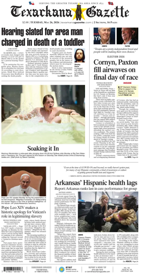 Cover of Texarkana Gazette