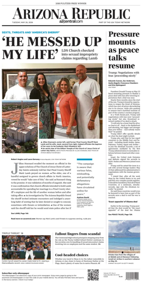 Cover of The Arizona Republic