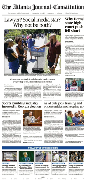 Cover of The Atlanta Journal-Constitution