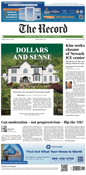 Cover of The Bergen Record