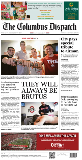 Cover of The Columbus Dispatch