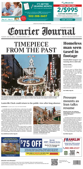 Cover of The Courier-Journal (Louisville)