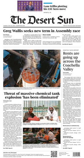 Cover of The Desert Sun