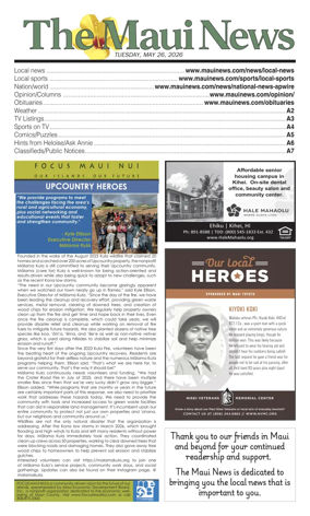 Cover of The Maui News