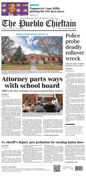 Cover of The Pueblo Chieftain