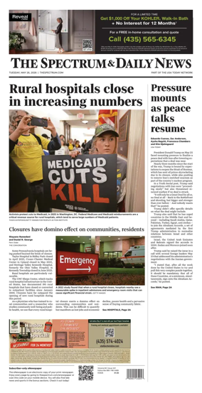 Cover of The Spectrum & Daily News